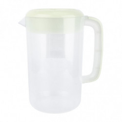 1 Pc 4000ml En Plastique Grande Capacité Jus D’eau Froide Récipient Pichet avec Couvercle