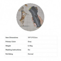 Dog Food Catapult Auto Pets Food Thrower1pc-grey