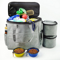 15L pet travel bag - dog food storage case