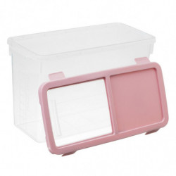 Rice barrel 10kg red / green food grains rice barrel box sealed container storage box with measuring cup