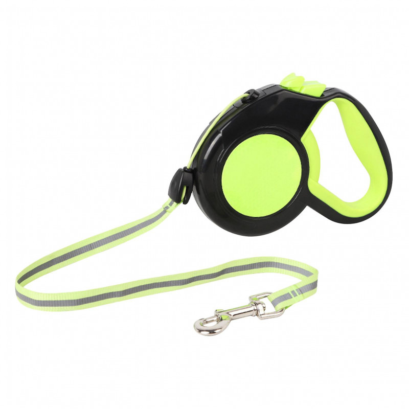 8m bande réfléchissante automatique rétractable chien laisse Pet Supply Bouton de frein 8m bande réfléchissante automatique rétractable chien laisse Pet Supply Bouton de frein