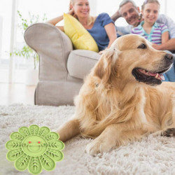 Dog Licking Pad, Slow Feeder Lick Matbluegreen2pcs