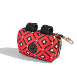 Portable Travel With Clip Dog Cat Zipper Closure For Leash Poop Bag Dispenser