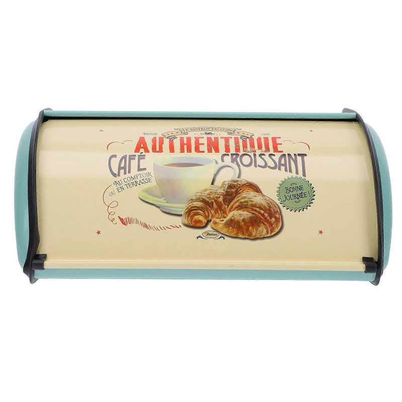 1Pc Metal Dust-proof Bread Box Household Storage Bin Practical Food Container