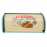 1Pc Metal Dust-proof Bread Box Household Storage Bin Practical Food Container