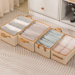 18l Folding Clothing Storage Box Dust-proof Large Capacity Case For Bedroom 18l Folding Clothing Storage Box Dust-proof Large Capacity Case For Bedroom
