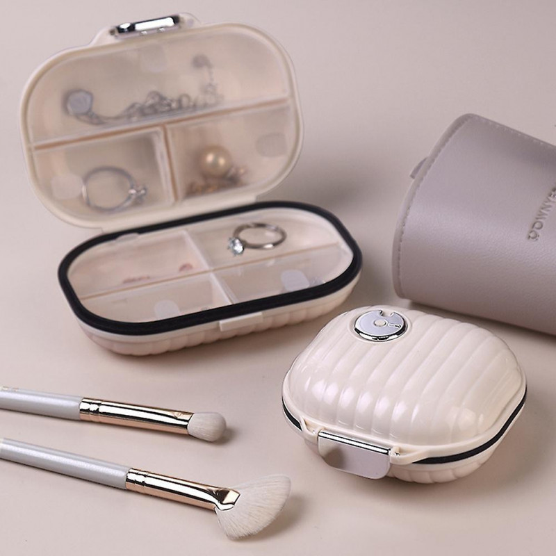 Mini Portable Tablets Distributeur Grande Capacité Boîte de Médecine Boîte de Stockage Comprimés Scellés à [...]