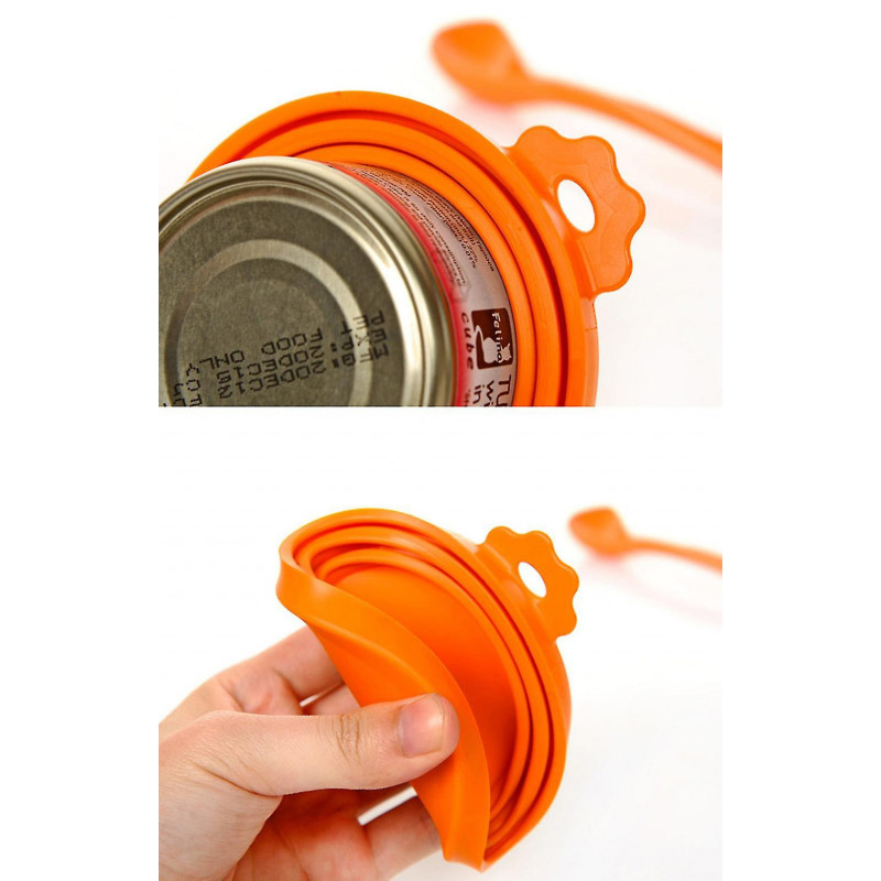 3 Pack Pet Food Can Covers Lids Universal Bpa Free & Dishwasher Safe/silicone Dog&cat Food Can Lid Covers