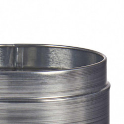 Tin Sugar 10,4 x 18,2 x 10,4 cm Grey Tin Tin Sugar 10,4 x 18,2 x 10,4 cm Grey Tin