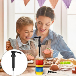 6Pcs Syrup Pump Food Grade Strong Sealing Moisture-proof Leakproof Easy to Clean Tea Juice Bottle 6Pcs Syrup Pump Food Grade Strong Sealing Moisture-proof Leakproof Easy to Clean Tea Juice Bottle