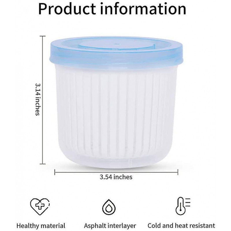 3 Pieces Of Drain Fresh-keeping Box Can Be Joined To The Drain Fresh-keeping Box, Convenient To Store In The [...]