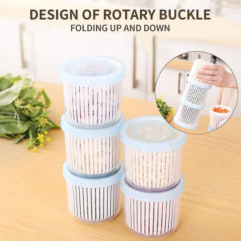 3 Pieces Of Drain Fresh-keeping Box Can Be Joined To The Drain Fresh-keeping Box, Convenient To Store In The [...]