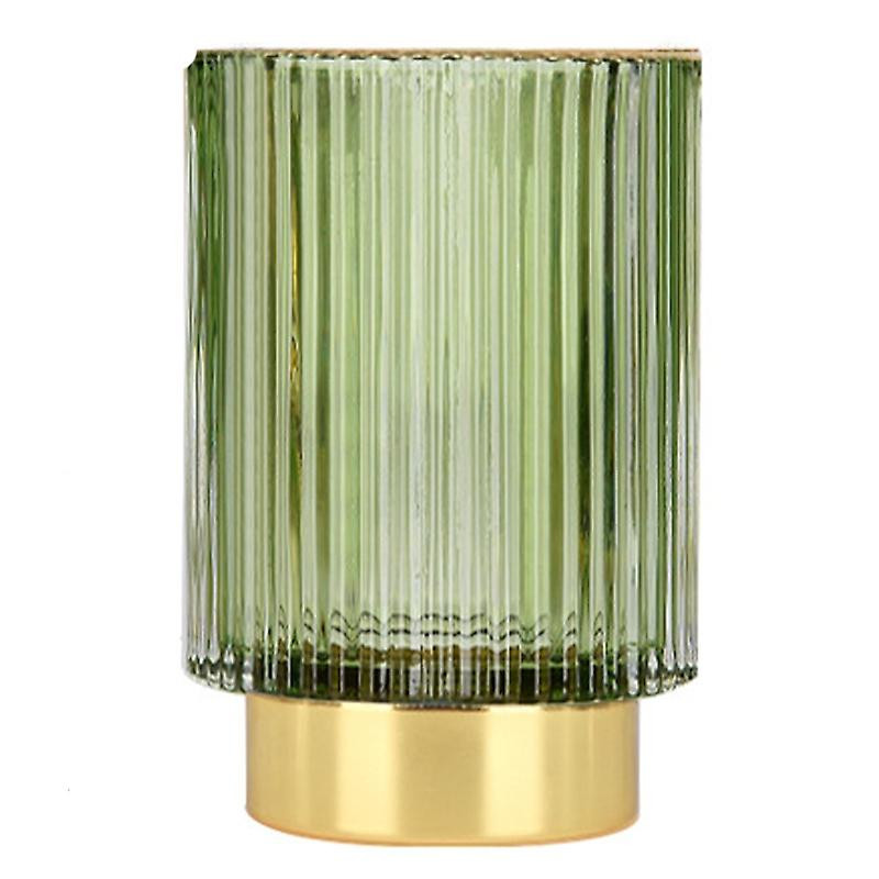 Thickened Glass Storage Bucket Pen Holder Storage Tank Cup Makeup Brush Bucket Desktop Organizer,Siz