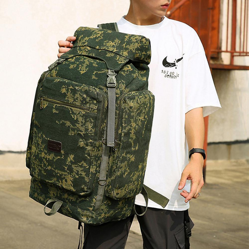 Tactical Backpack Camouflage Waterproof Moisture -proof Large -capacity Large -capacity Travel