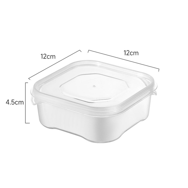 Transparent Food Preservation Storage Box Refrigerator Packaging Storage Transparent Storage Box