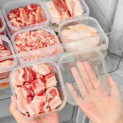 Transparent Food Preservation Storage Box Refrigerator Packaging Storage Transparent Storage Box Transparent Food Preservation Storage Box Refrigerator Packaging Storage Transparent Storage Box