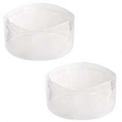 2PCS Foldable Bucket Outdoor Travel Foot Soaking Portable Large Capacity Water Storage Bucket Water Basin Wash Basin