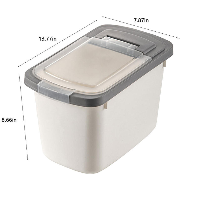 Large Airtight Rice Container, Food Storage Cereal Container, Pet Dog Food Container With Measuring Cup, Flour [...]