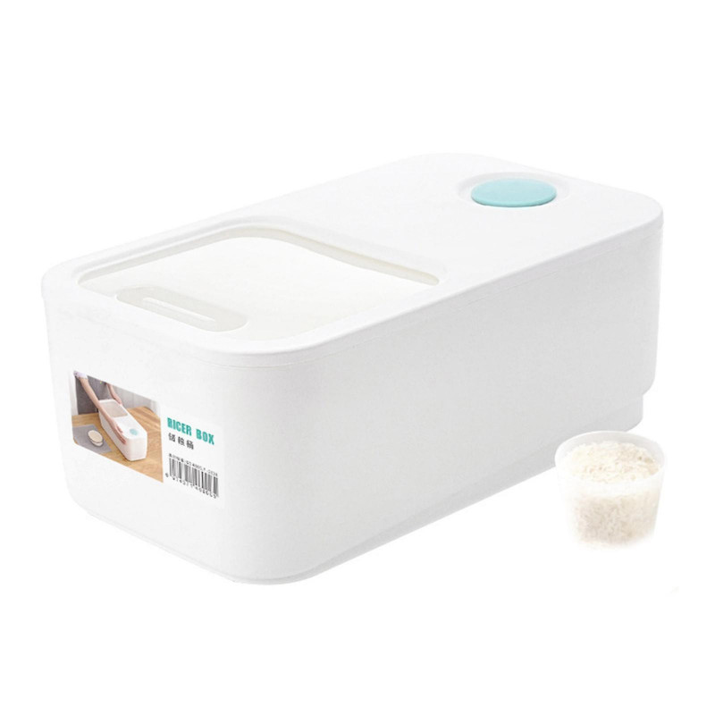 Grain Storage Case Visual Insect Moisture Proof Sealed Cover Narrow Body Oatmeal Flour Sugar Food Containers For [...]