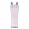 500ml Étanche Extérieur Drinkware Plastique Lait Eau Bouteille Boisson Jus Transparent Transparent Récipient Transparent