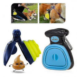Chien Portable Collecte des déchets sanitaires Pubby Nettoyeur avec distributeur de sac Laisse Clip Produits de [...]