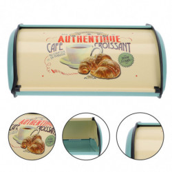 1Pc Metal Dust-proof Bread Box Household Storage Bin Practical Food Container 1Pc Metal Dust-proof Bread Box Household Storage Bin Practical Food Container