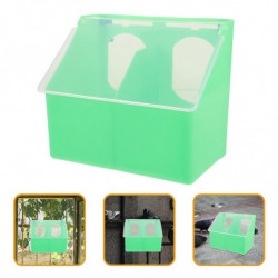 Hangable Pigeon Feeder Multi-grid Pigeon Food Storage Box Bird Cage Hanging Feeder Hangable Pigeon Feeder Multi-grid Pigeon Food Storage Box Bird Cage Hanging Feeder