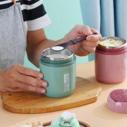 Leak-proof Insulated Hot Milk Cup Food Container For Work Travel 3 Colors Choose Leak-proof Insulated Hot Milk Cup Food Container For Work Travel 3 Colors Choose