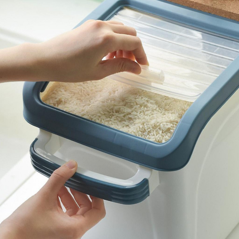 Seau de riz de cuisine à l’épreuve des insectes, récipient de nourriture pour animaux de compagnie, récipient de [...]