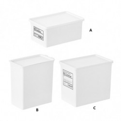Washing Powder Storage Box With Lid Moisture-proof Dust-proof Grocery Organizer Sundries Classification For Case For Dra Washing Powder Storage Box With Lid Moisture-proof Dust-proof Grocery Organizer Sundries Classification For Case For Dra