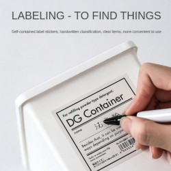 Washing Powder Storage Box With Lid Moisture-proof Dust-proof Grocery Organizer Sundries Classification For Case For Dra Washing Powder Storage Box With Lid Moisture-proof Dust-proof Grocery Organizer Sundries Classification For Case For Dra