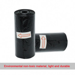 25 Roll Dog Poo Bags Doggy Bags Pet Cat Pooper Scooper Degradable Waste Bag Printed Garbage Bag