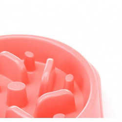 Le bol antidérapant Maze Pet Food favorise une alimentation saine et une digestion rose lente Le bol antidérapant Maze Pet Food favorise une alimentation saine et une digestion rose lente