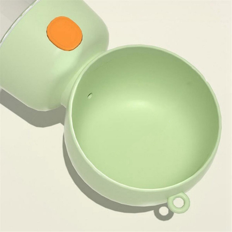 2 in 1 Portable Food Grade Material Dog Cat Travel Pet Water Cup Bottle with Food Dispenser C