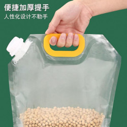 Food Plastic Storage Bags for Kitchen Reusable Sealing Packaging Portable Rice Organization Food Plastic Storage Bags for Kitchen Reusable Sealing Packaging Portable Rice Organization