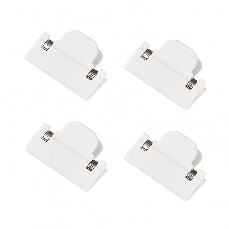 4Pcs Sealing Clip Leak-proof Kitchen Snack Sealing Clamp Moisture-Proof Food Bag Sealers for Home Kitchen