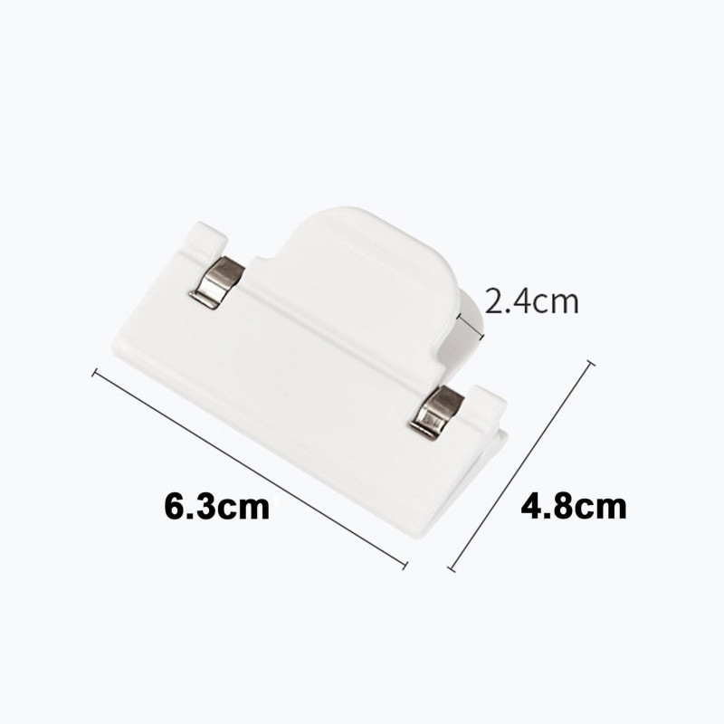 4Pcs Sealing Clip Leak-proof Kitchen Snack Sealing Clamp Moisture-Proof Food Bag Sealers for Home Kitchen