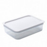 Storage Box With Cover High Capacity Good Sealing Transparent Leak-proof Food Sealed Container For Home Kaesi
