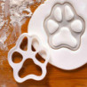 Biscuit Mould Easily Demoulding Not Sticky Food Grade Pastry Tool Plastic Cat Paw Print Cookie Mould for Bakery KAESI