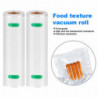 1 Roll Vacuum Bag Food-grade Moisture-proof Bpa Free Compressed Air Snack Food Storage Pouch Kitchen Gadget Kaesi