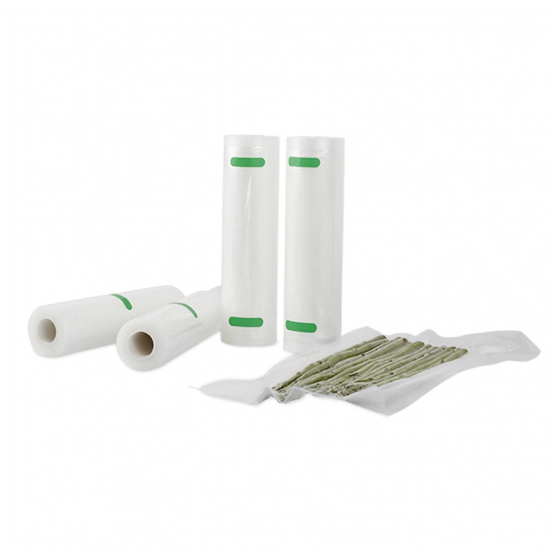 1 Roll Vacuum Bag Food-grade Moisture-proof Bpa Free Compressed Air Snack Food Storage Pouch Kitchen Gadget Kaesi