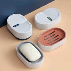 Portable Travel Drain Design Soap Box With Lid Waterproof Leak Proof Compact Lightweight Bathroom Storage Sealed [...]