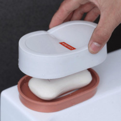 Portable Travel Drain Design Soap Box With Lid Waterproof Leak Proof Compact Lightweight Bathroom Storage Sealed [...]