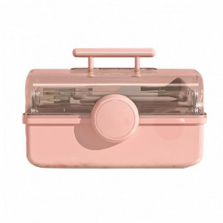 Pill Storage Box Large Capacity Multi Layers Transparent Lid Storage Pills Storage Box First Aid Case Household [...]