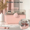 Pill Storage Box Large Capacity Multi Layers Transparent Lid Storage Pills Storage Box First Aid Case Household [...]