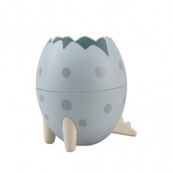 Poubelle Dinosaur Egg Desktop Storage Bucket Clamshell Grande Capacité Multifonctionnel Compact Poubelle Dinosaur Egg Desktop Storage Bucket Clamshell Grande Capacité Multifonctionnel Compact