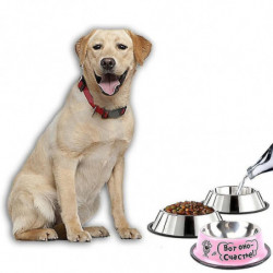 Pet Food Utensils Stainless Steel Dog Bowl Non-slip Pet Bowl Cartoon Pattern 26cm Pet Food Utensils Stainless Steel Dog Bowl Non-slip Pet Bowl Cartoon Pattern 26cm