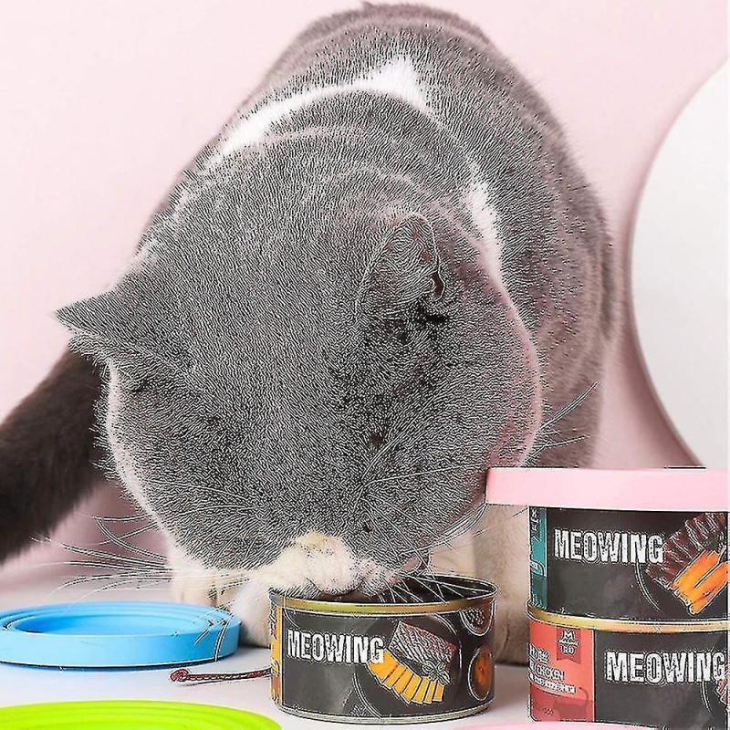 Pet Food Can Lids Silicone Can Covers For Dog Cat Food Universal