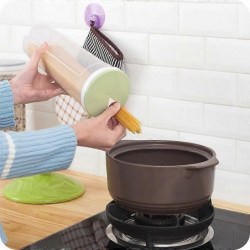 3Pcs Tall Food Storage Box Spaghetti Noodles Container Grain Cereal Jar Airtight Leak 3Pcs Tall Food Storage Box Spaghetti Noodles Container Grain Cereal Jar Airtight Leak