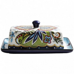 1pc Food Container Butter Plate with Lid Household Tableware Storage Boxes